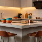 Plaque de cuisson sur îlot central : le guide pour ne pas le regretter