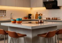 Plaque de cuisson sur îlot central : le guide pour ne pas le regretter