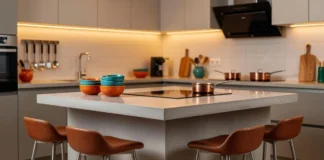 Plaque de cuisson sur îlot central : le guide pour ne pas le regretter